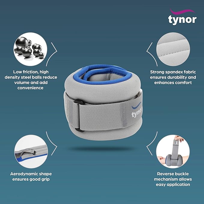 Tynor Weight Cuff, Grey,  Universal Size, 1 Unit