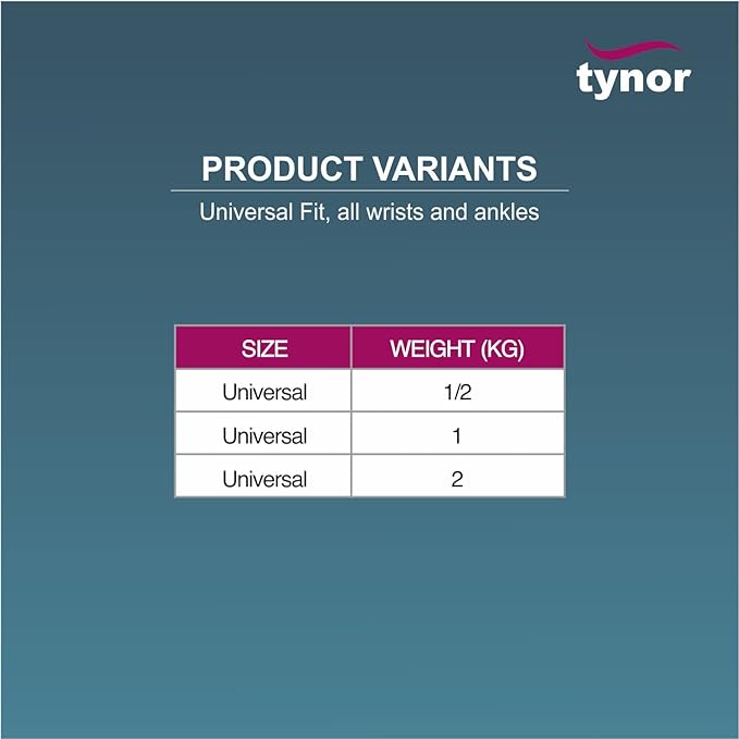 Tynor Weight Cuff, Grey,  Universal Size, 1 Unit