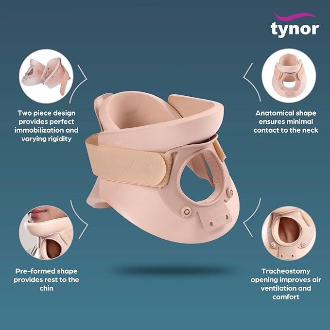 Tynor Cervical Orthosis (Philadelphia) Plastazote, Beige, 1 Unit