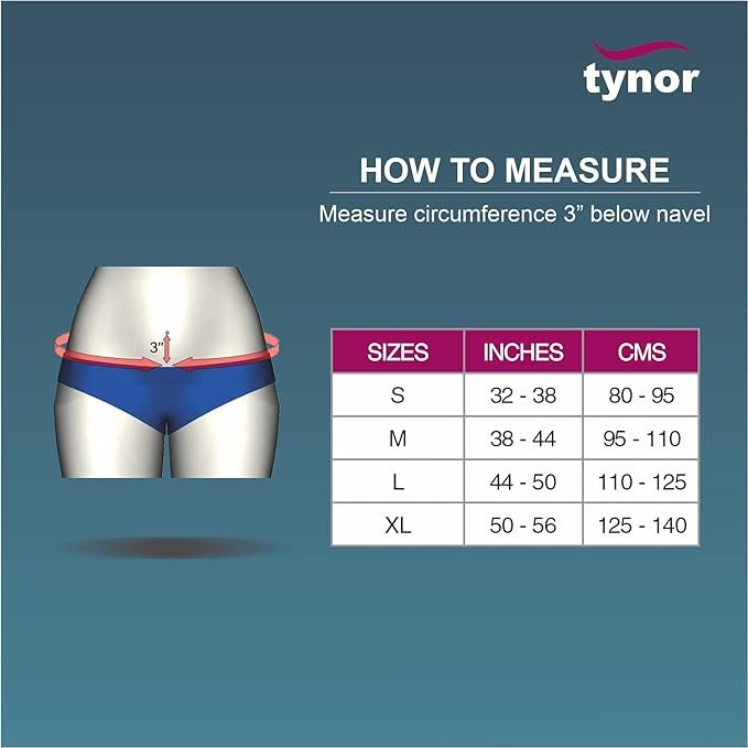 Tynor Pelvic Traction Belt, Grey, 1 Unit