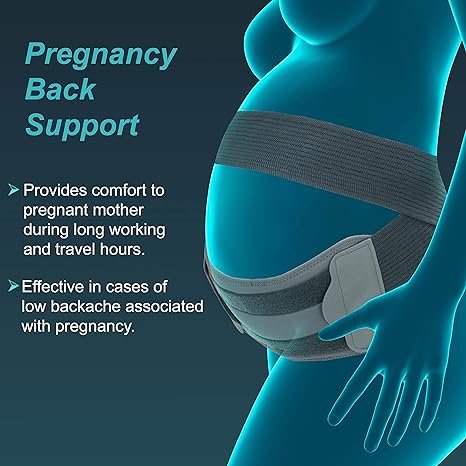 Tynor Pregnancy Back Support, Grey,  1 Unit