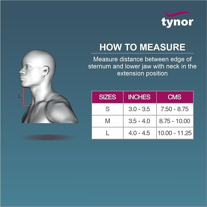 TYNOR Cervical Collar Soft, Beige,  1 Unit