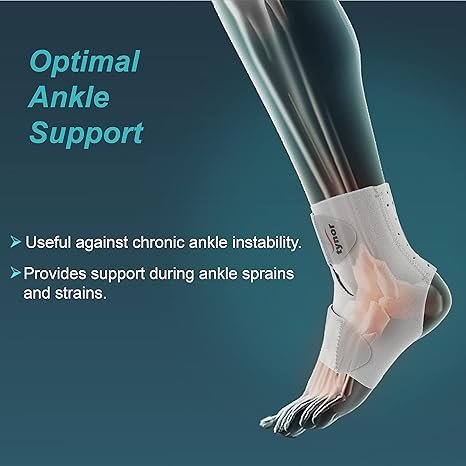 TYNOR Ankle Wrap (Neo), Grey, Universal Size, 1 Unit