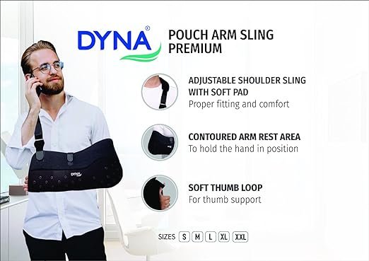 Dyna Pouch Arm Sling Premium, Pack of 1