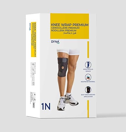 Dyna Knee Wrap Premium, Pack Of 1