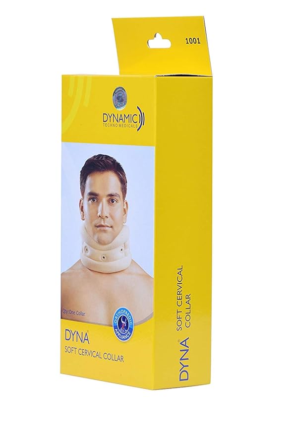 DYNA SOFT CERVICAL COLLAR for Neck Pain-Beige