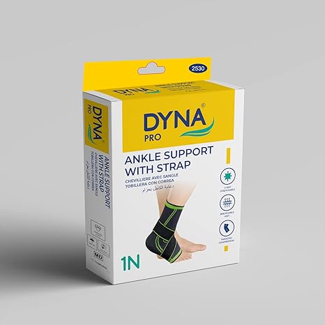 Dyna Pro Ankle Support With Strap (Small) Pack of 1