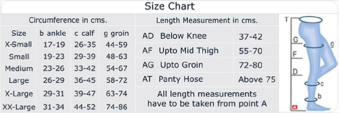 Dyna DVT-18 Anti-Embolism Stockings, Below Knee, Pack of Pair