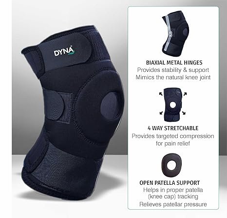 Dyna Wrap Around Hinged Knee Brace, Pack of 1