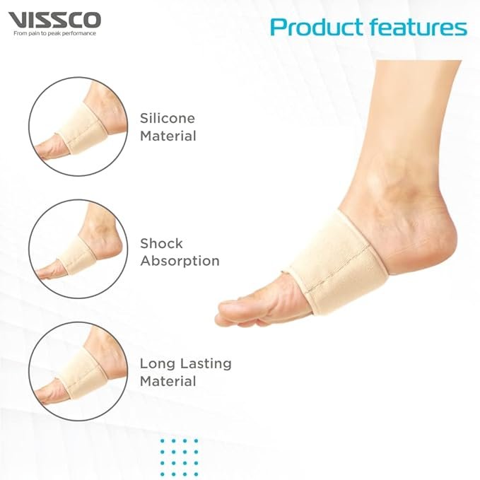 Vissco Metatarsal Cushion Support, Universal (Beige) Pack of 1