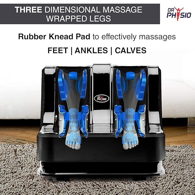 Electric Leg, Foot and Calf Massager Machine with Vibration