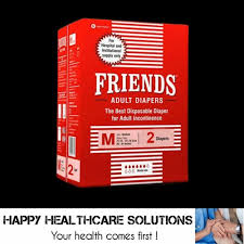 Friends Adult Diapers Stick- 2 Pieces