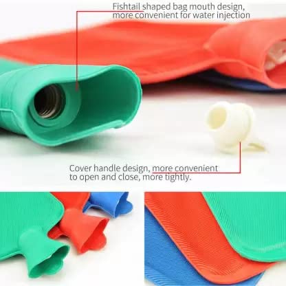 Hot Water Bag For Pain Relief (Multicolor)