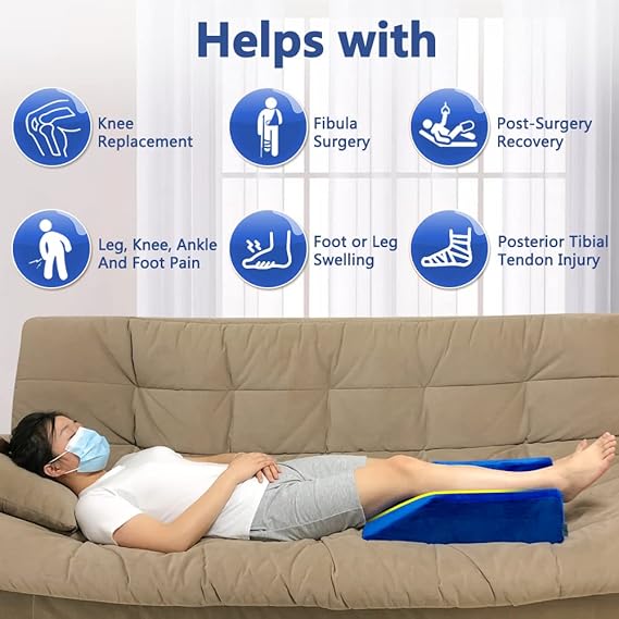 Leg Elevation Pillow Wedge Knee Foam