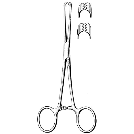 Stainless Steel Allis Tissue Forceps Surgical Instrument