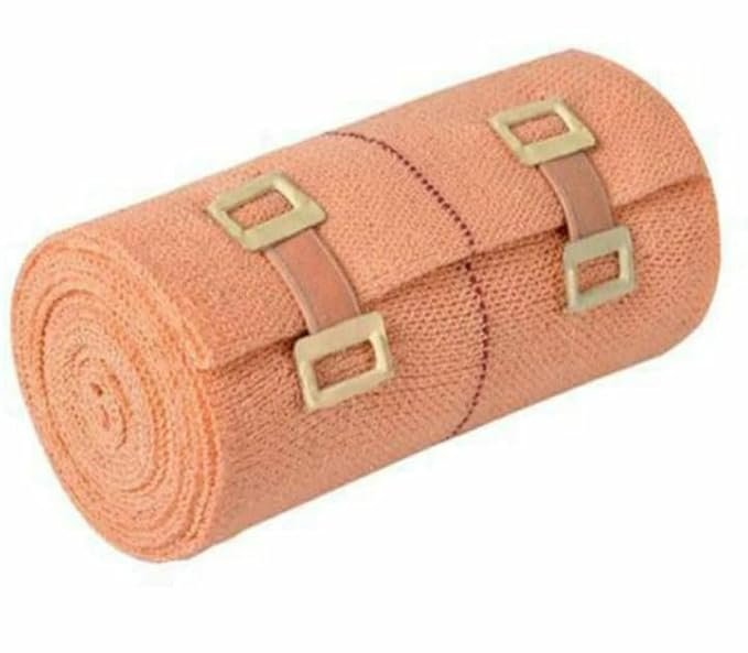 Medicrepe Cotton Crepe Bandage, 4m, Pack of 1 (As per B. P)