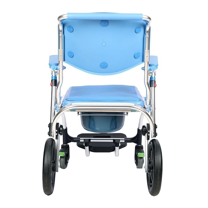 GHS FC690L Folding COMMODE WHEELCHAIR