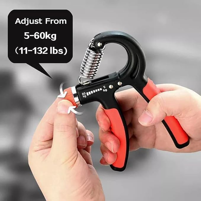 Star Hand Grip Strengthener, Hand Gripper 5 to 60 kg for Men & Women