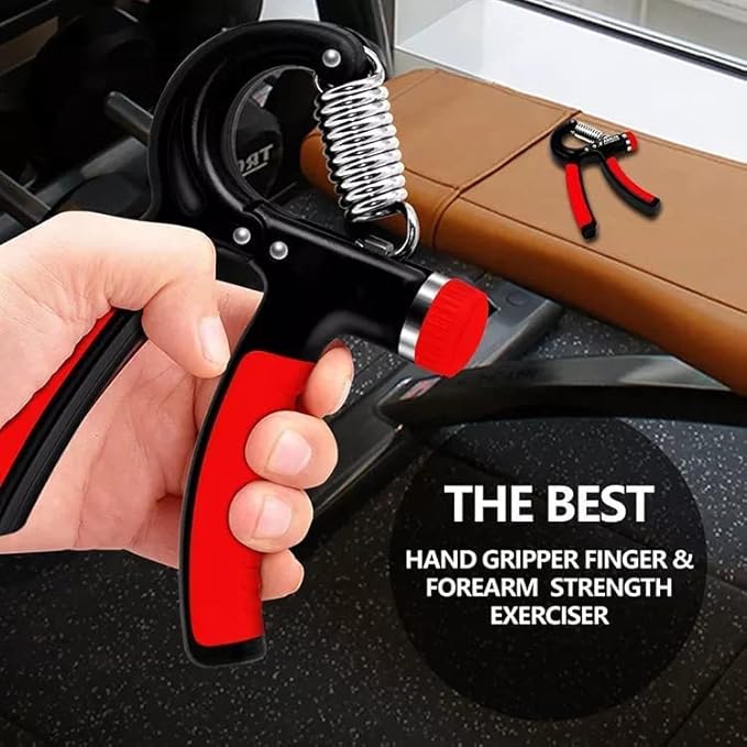 Star Hand Grip Strengthener, Hand Gripper 5 to 60 kg for Men & Women