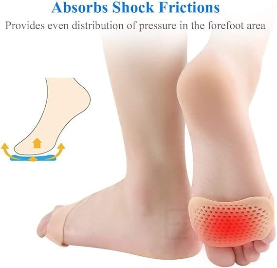 GHS Star Silicone Tiptoe Protector, Pack of 1 Pair