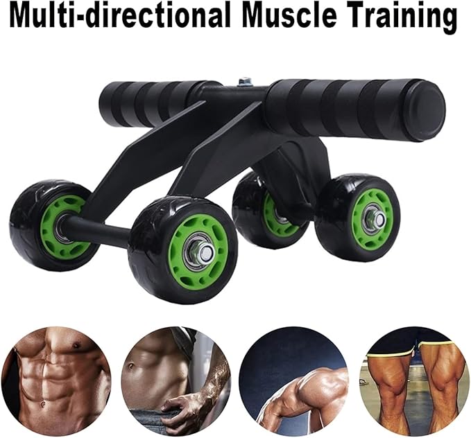 Star Exercise Abdominal 4 Wheel