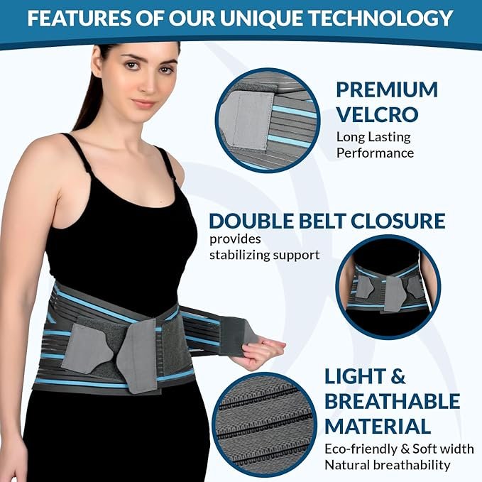 AccuSure Contoured Lumbo Sacral Support