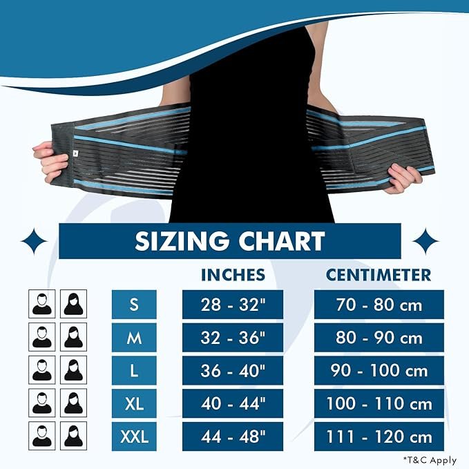 AccuSure Contoured Lumbo Sacral Support