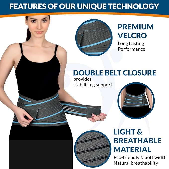 AccuSure Elastic Lumbo Sacral Support