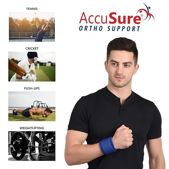 AccuSure Neoprene Wrist Wrap W-1, Pack of 1