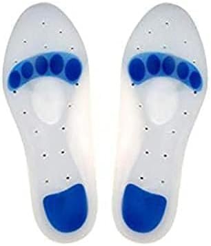 Accusure Silicone Foot Insole, Pack of Pair