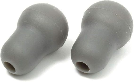 Steth Eartips Silicone (Grey), Pack of Pair