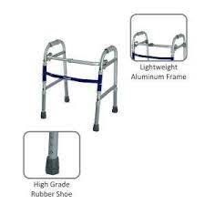 GHS Champ, Walker for Children - Foldable, Light Weight & Height Adjustable Walking Aid