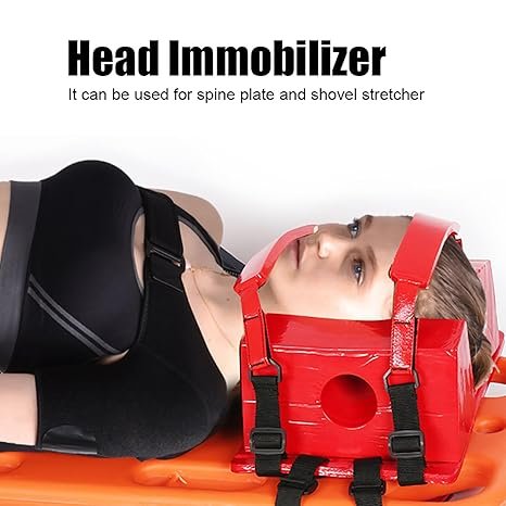 Head Immobilizer with Adjustable Straps Head Immobilizer with Straps