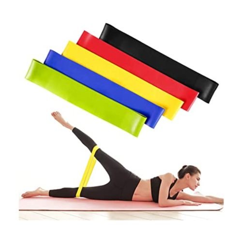 GHS Exercise Resistance Belt Loop Bands for Strength Training, Fitness, Slimming and Rehabilation Training