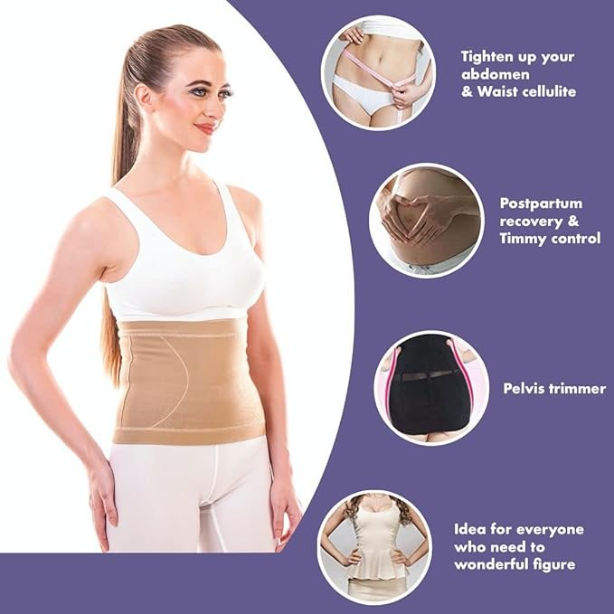 BODY SHAPE Tummy Trimmer Corset Abdominal Binder