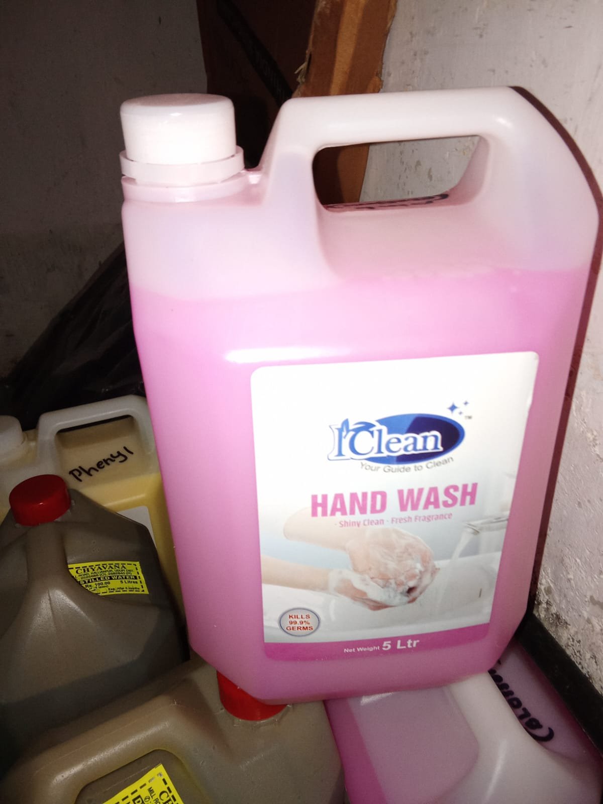 5 Litre Liquid Hand Wash, Packaging Type: Can