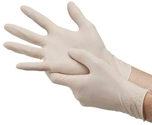 Powder Free Latex Surgical Gloves, Pack of 10